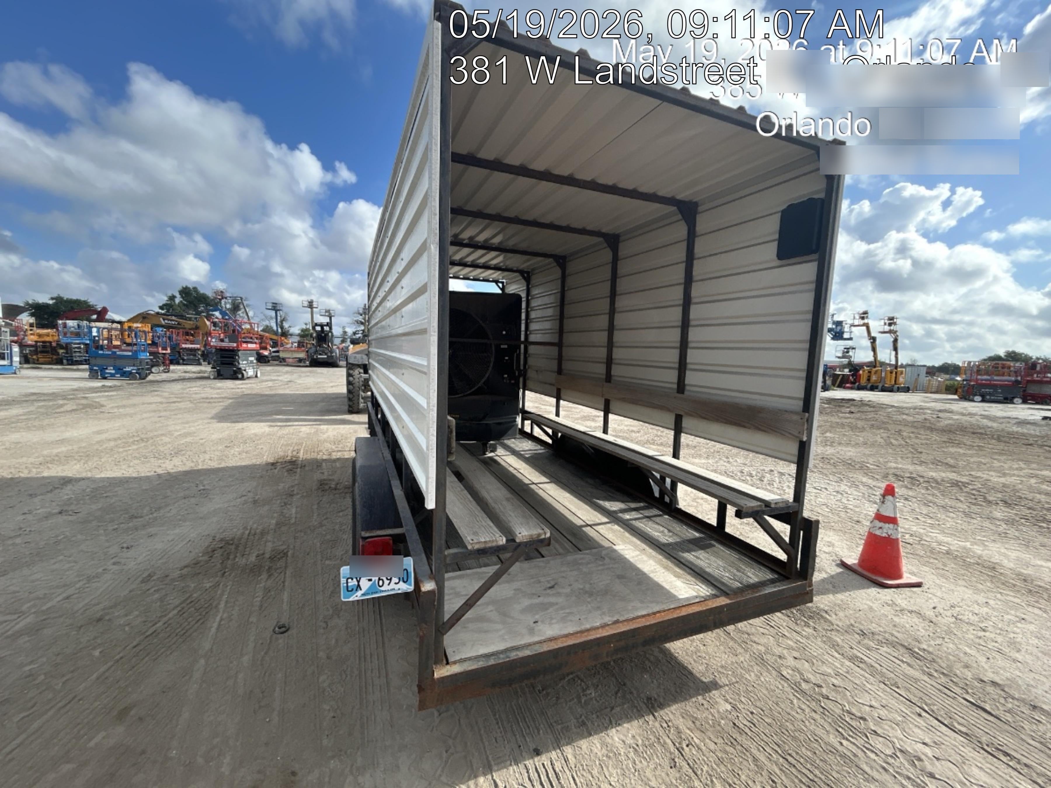 2019 CENTEX Cooling Trailer