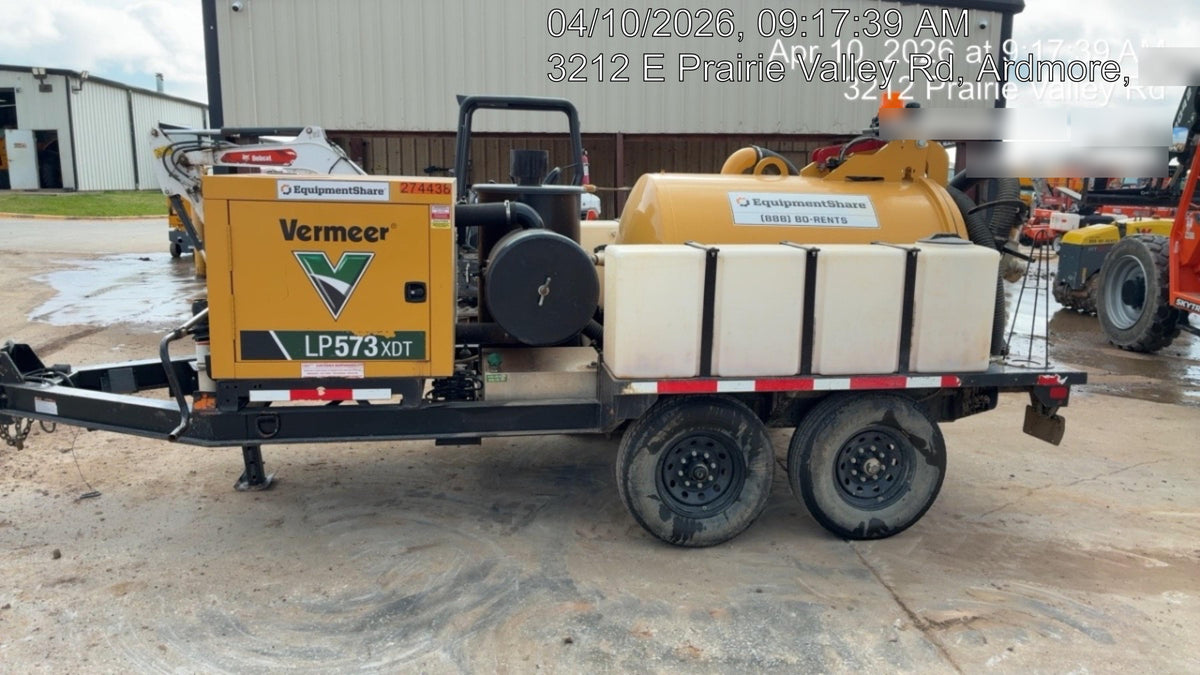 2023 Vac-Tron LP573XDT T4 Koehler Diesel Engine, 500 Gallon Debris Tank, x2 100 Gallon Water Tanks