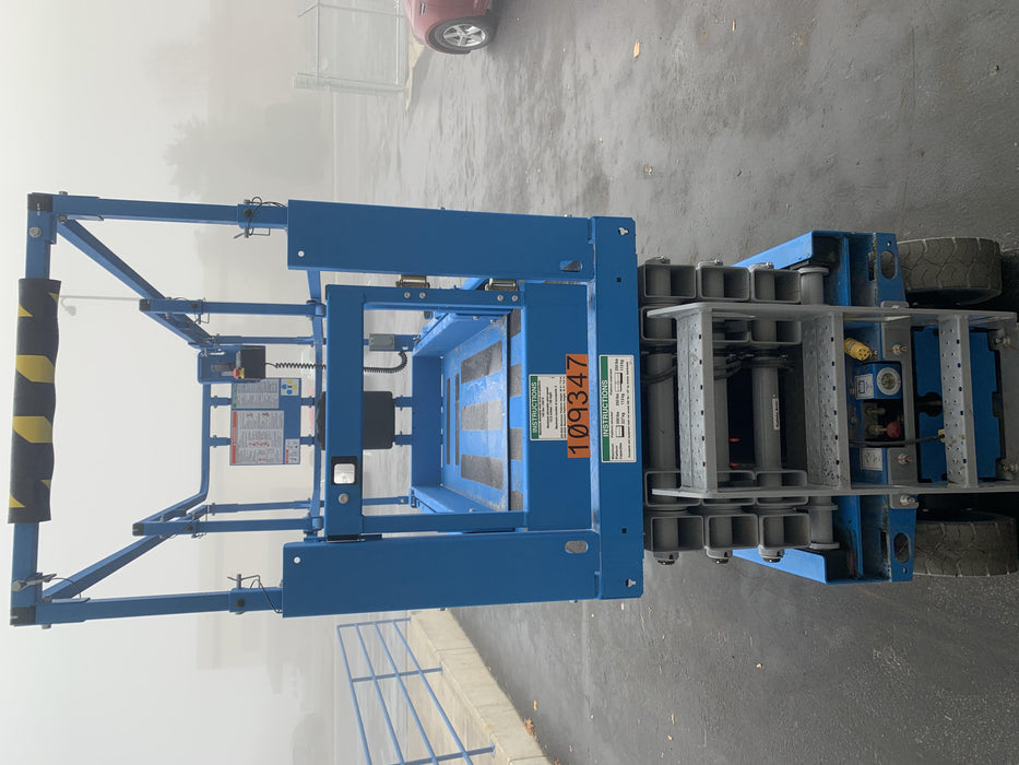 2020 Genie GS-2632 Solid NM Tires, Folding Rails with Half-Height Swing Gate, Beacon, 800W Invertor