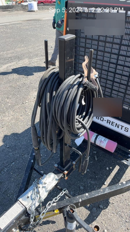 2021 Lincoln Electric Vantage 549X Ready Pak 3, ORANGE (includes trailer, cable rack, fender light kit)