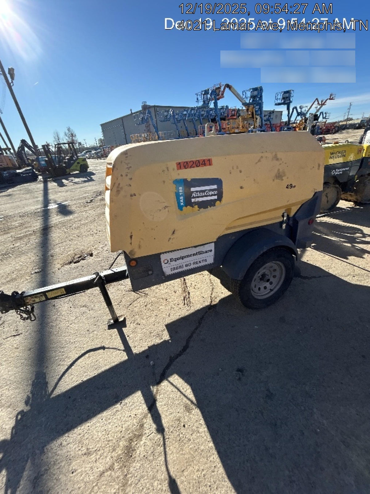 2020 ATLAS COPCO XAS188