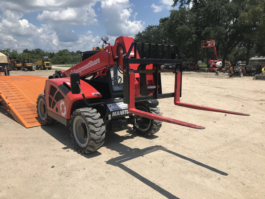 2020 Manitou MTA5519 Cab/Heat/Air, Solid Tires, Work Lights, Beacon, Aux Hydraulics, Back up Alarm, Mirrors, ES Keypad