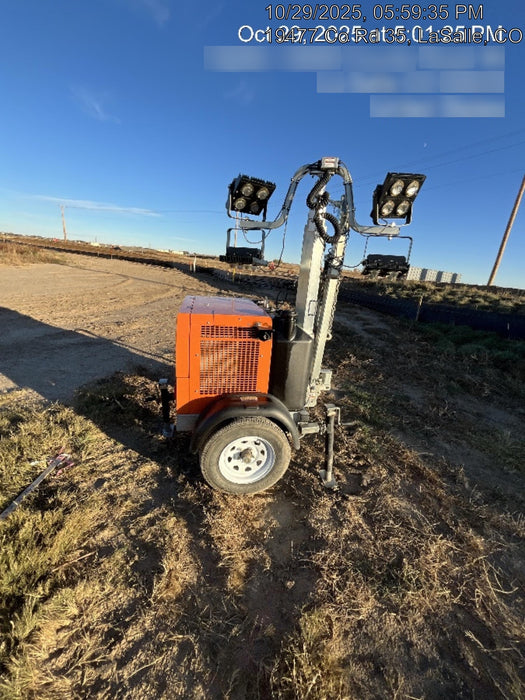 2024 Wanco WLTT-4MM4K Diesel, Deep Sea Controller, Shore Power Plug, Auto Start, (4) 350W LED Floodlights, 4kW Generator, 60 Gal Fuel Tank, 2" Ball, T3