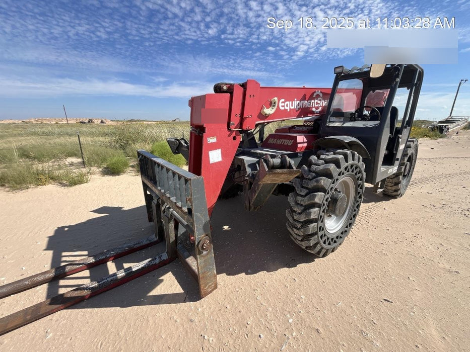 2019 Manitou 12042 MTA12042 - Canopy, Worklights/Strobe, Beacon, 66" Carriage, 60" Forks, Solid Tires, Lift Hook, Aux Hydraulics