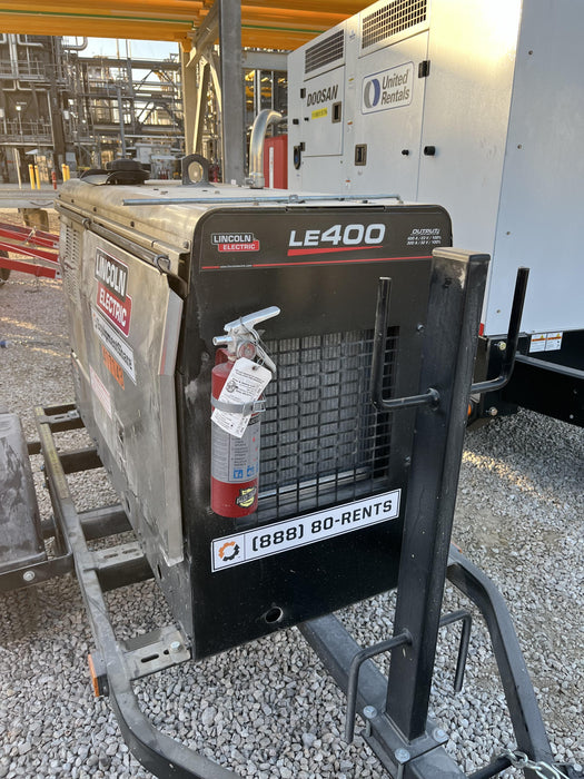 2024 Lincoln Electric LE400 Kubota V1505, Trlr, Cable Rack, Light Kit, ES Decals, T3