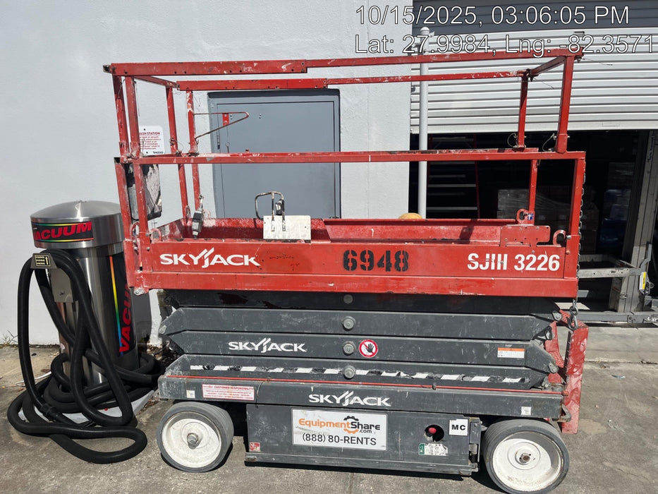 2018 Skyjack SJIII-3226 Skyjack SJIII3226 Scissor Lift w/Trojan Batteries
