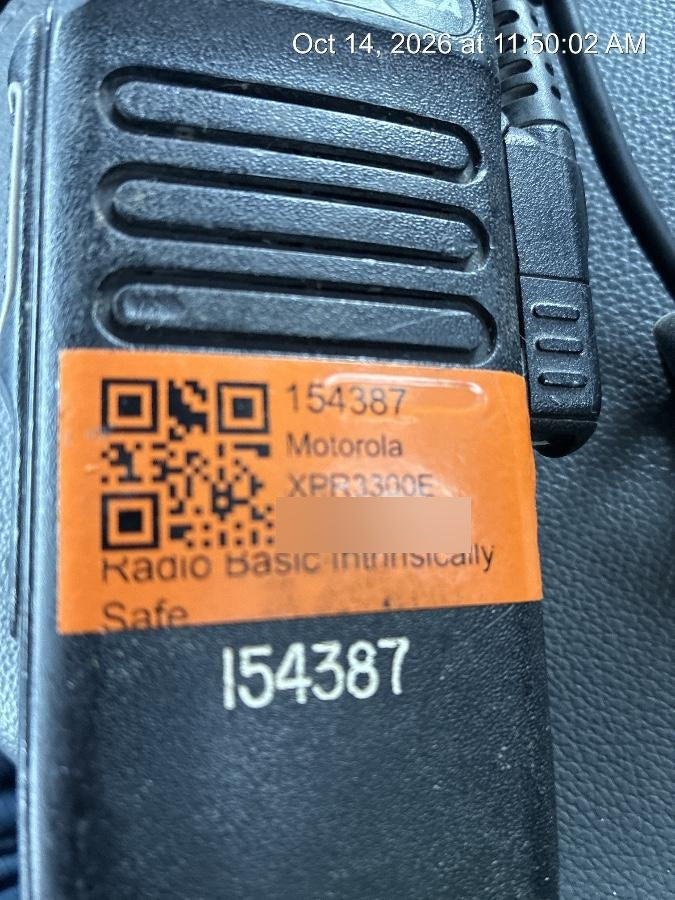 2021 MOTOROLA XPR3300E