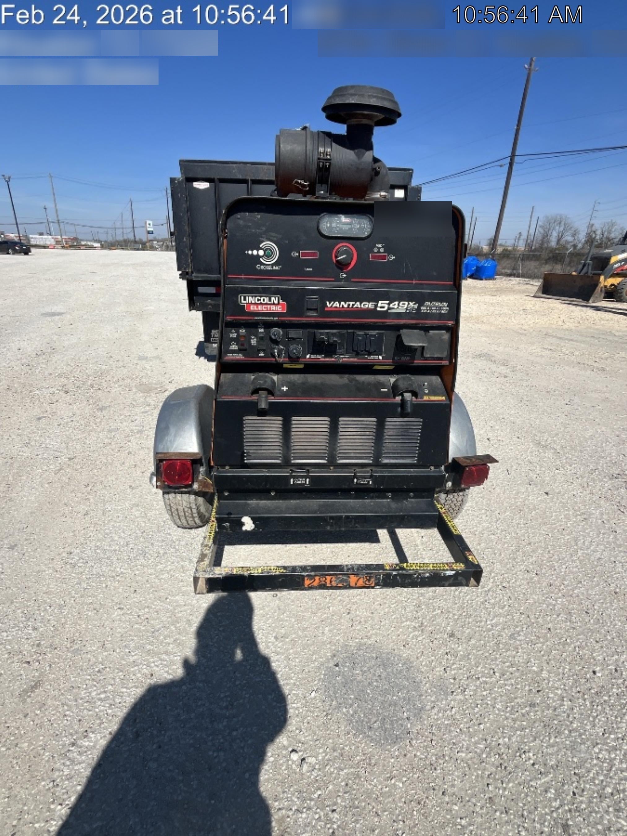 2022 Lincoln Electric Vantage 549X Crosslink Technology, Trailer Mounted, ES Decals, T3