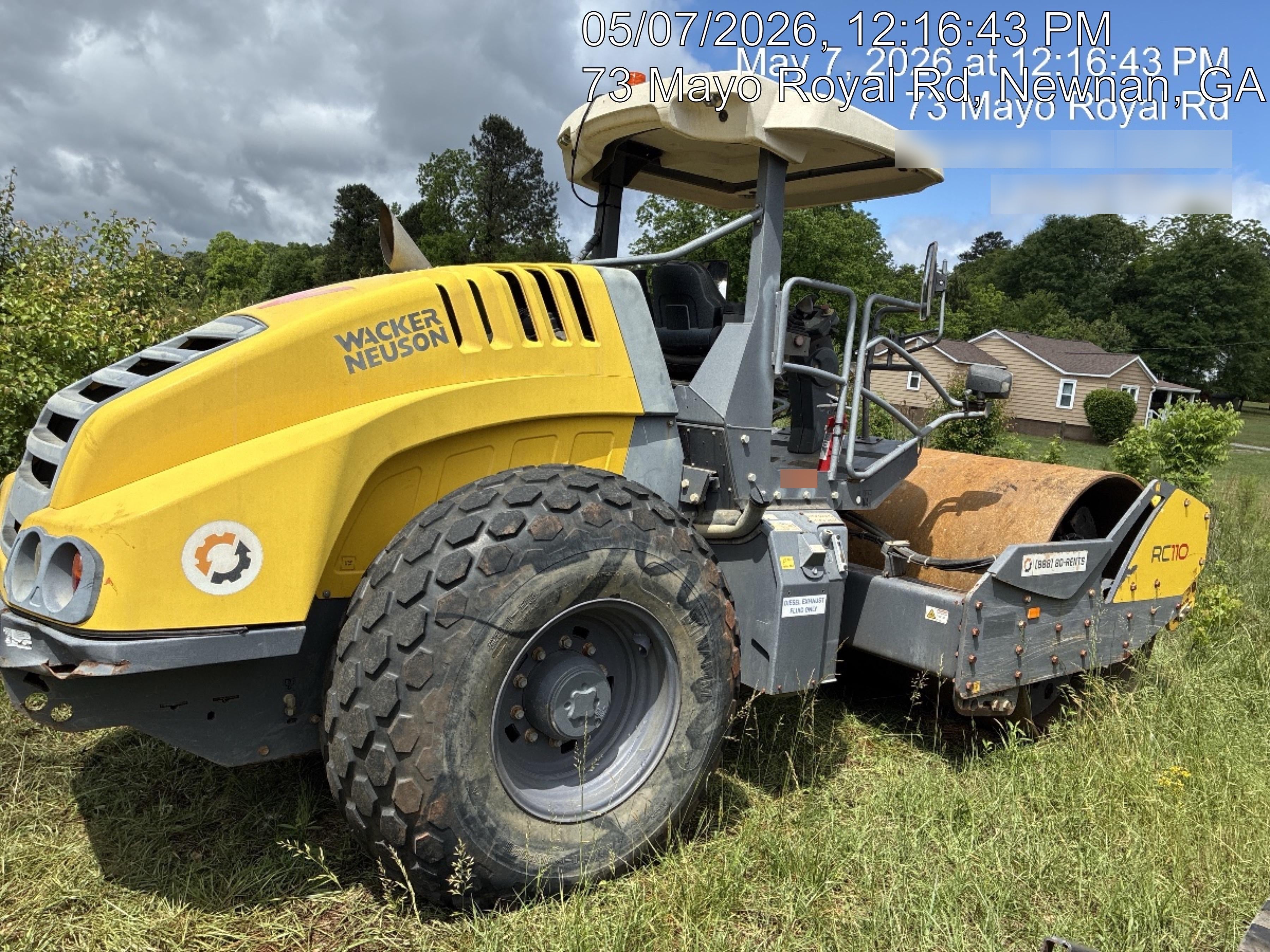 2019 WACKER NEUSON RC110P