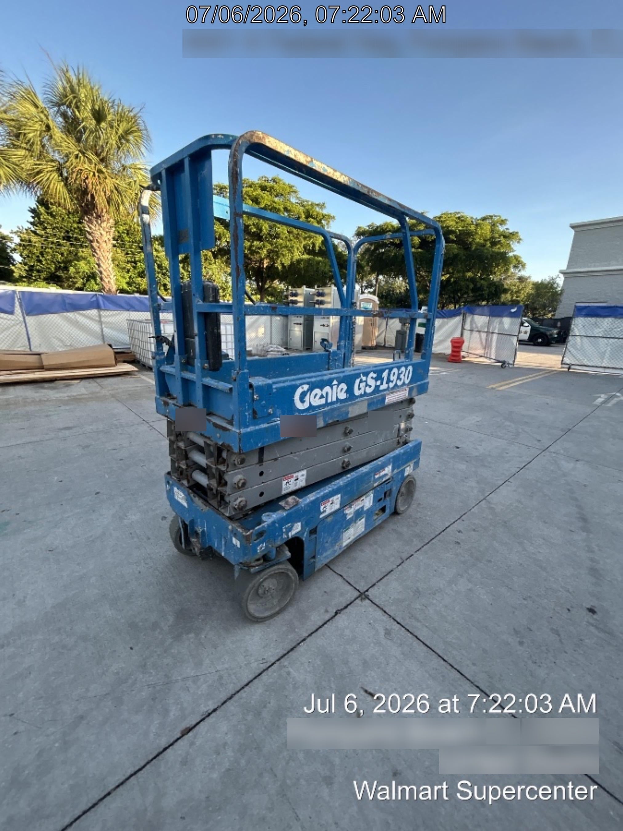 2018 Genie GS-1930 Genie GS-1930 w/Fixed Rail, Chain Entry