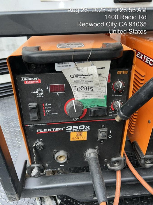 2025 LINCOLN ELECTRIC FLEXTEC 350X