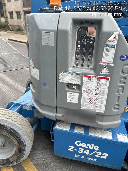 2018 GENIE Z-34/22 N