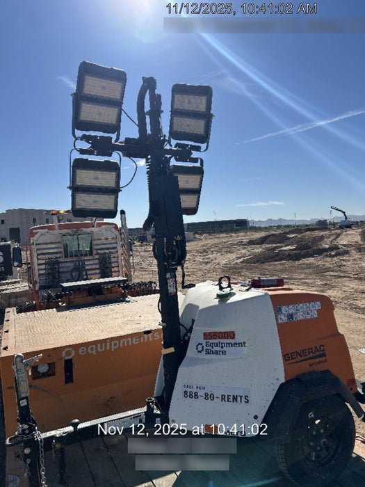 2024 Wanco WLTT-4MM4K Diesel, Deep Sea Controller, Shore Power Plug, Auto Start, (4) 350W LED Floodlights, 4kW Generator, 60 Gal Fuel Tank, 2" Ball, T3