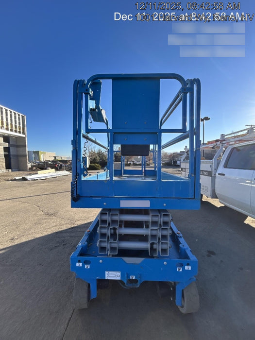 2019 Genie GS-2646 folding rails with full height swing gate