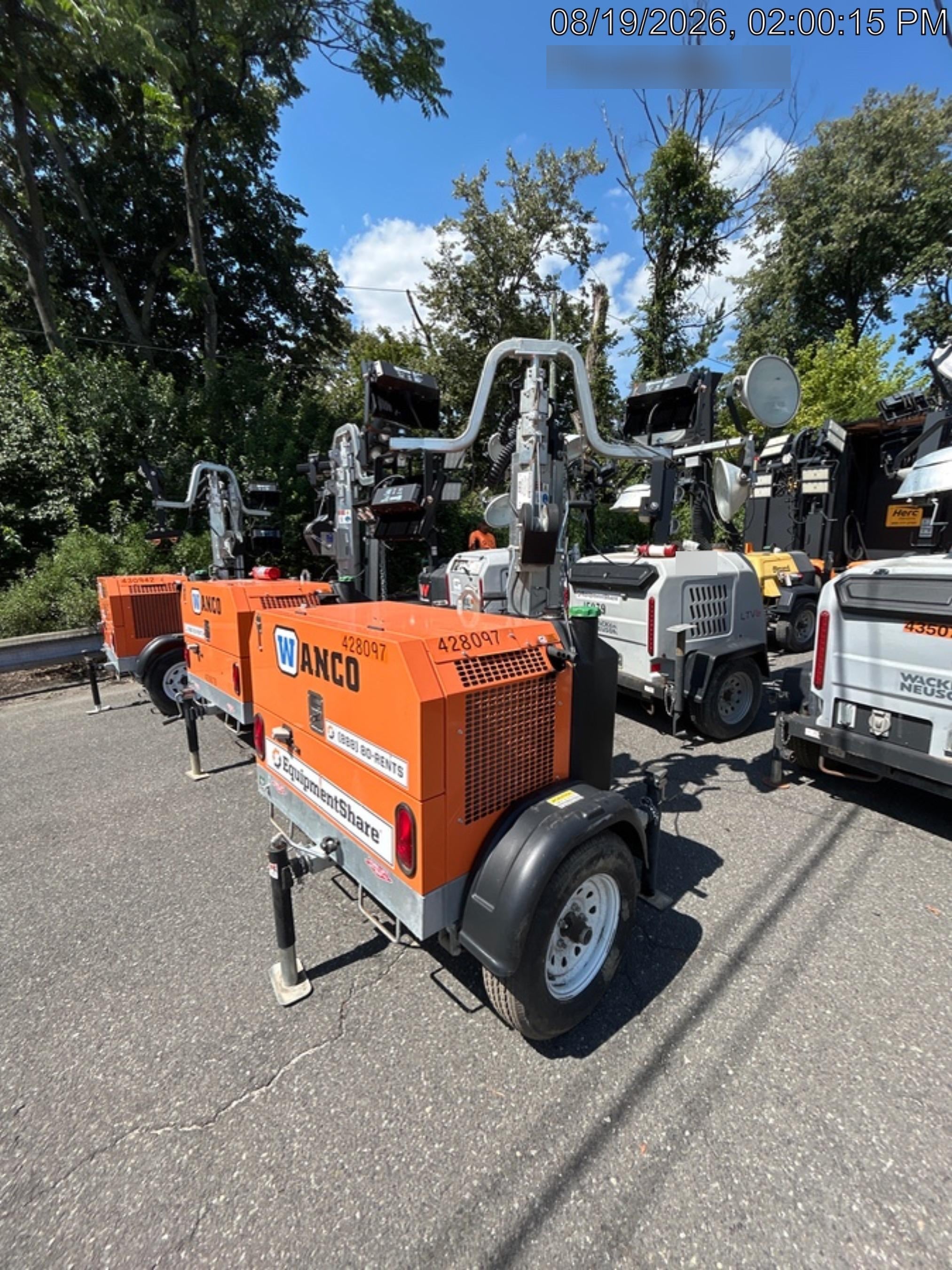 2024 Wanco WLTT-4MM4K Diesel, Deep Sea Controller, Shore Power Plug, Auto Start, (4) 350W LED Floodlights, 4kW Generator, 60 Gal Fuel Tank, 2" Ball, T3