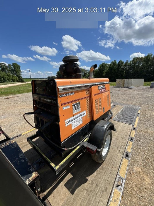 2021 Lincoln Electric Vantage 549X Ready Pak 3, ORANGE (includes trailer, cable rack, fender light kit)