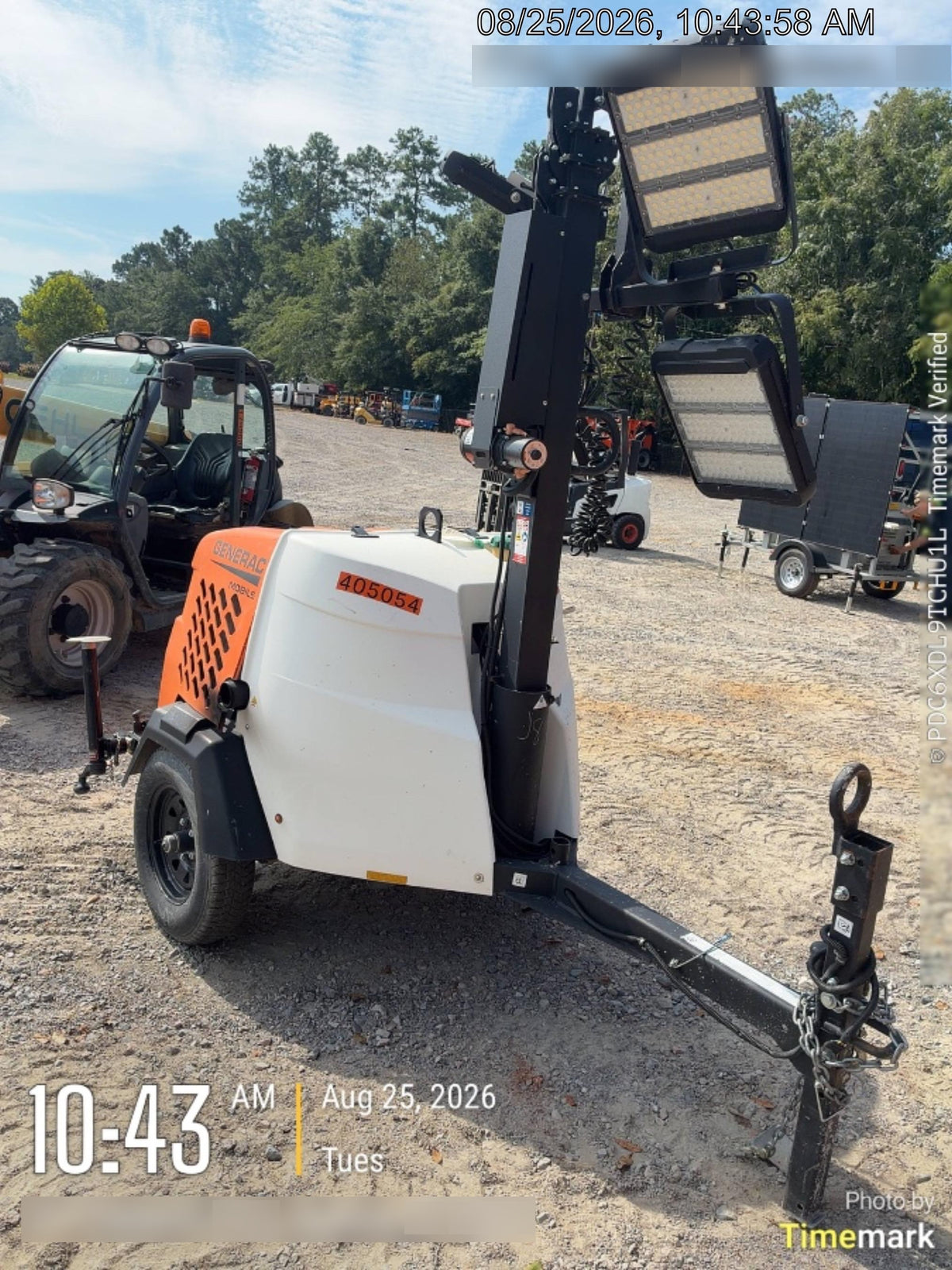 2024 Generac MLT6SKDS-STD4 ELEC WINCH Diesel, Electric Winch Mast, Powerzone Controller, (4) 320W LED Lights, 4kW Generator, 39.9 Gal Fuel Tank, 2" Ball, T3