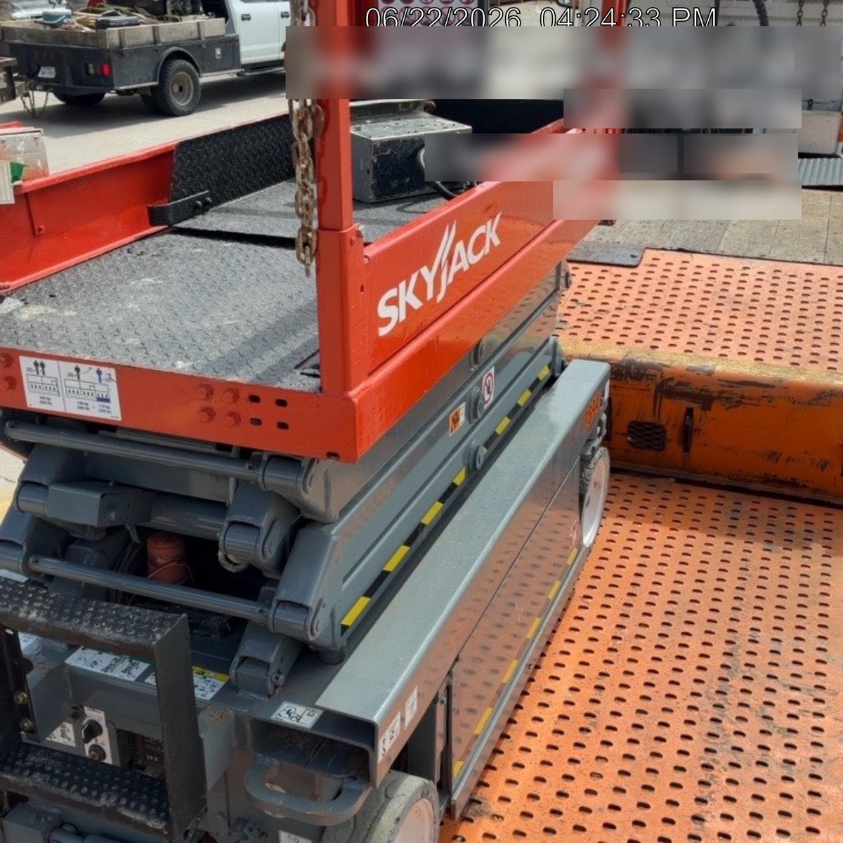 2018 Skyjack SJIII-3219 Skyjack SJIII3219 Scissor Lift w/Trojan Batteries
