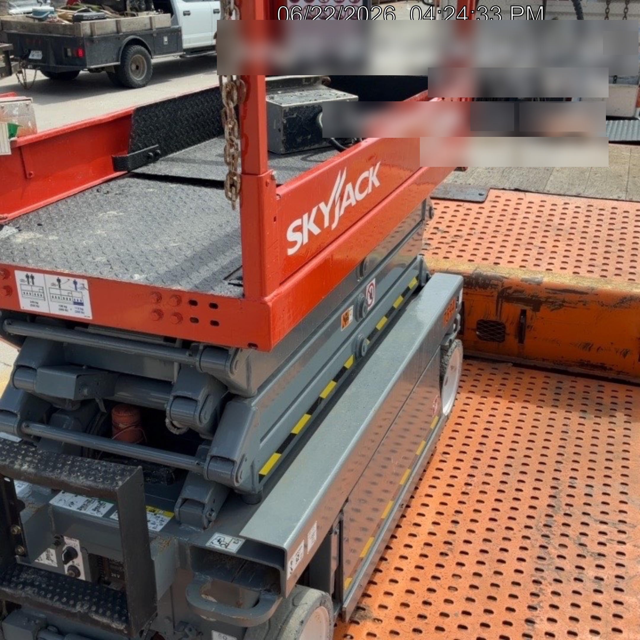 2018 Skyjack SJIII-3219 Skyjack SJIII3219 Scissor Lift w/Trojan Batteries