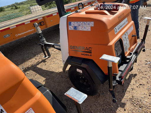 2024 Generac MLT2 Diesel, Flex Switch 120V Input, Powerzone Controller, 
(4) 320W LED Lights, 4kW Generator, 39.9 Gal Fuel Tank, 2" Ball, T3