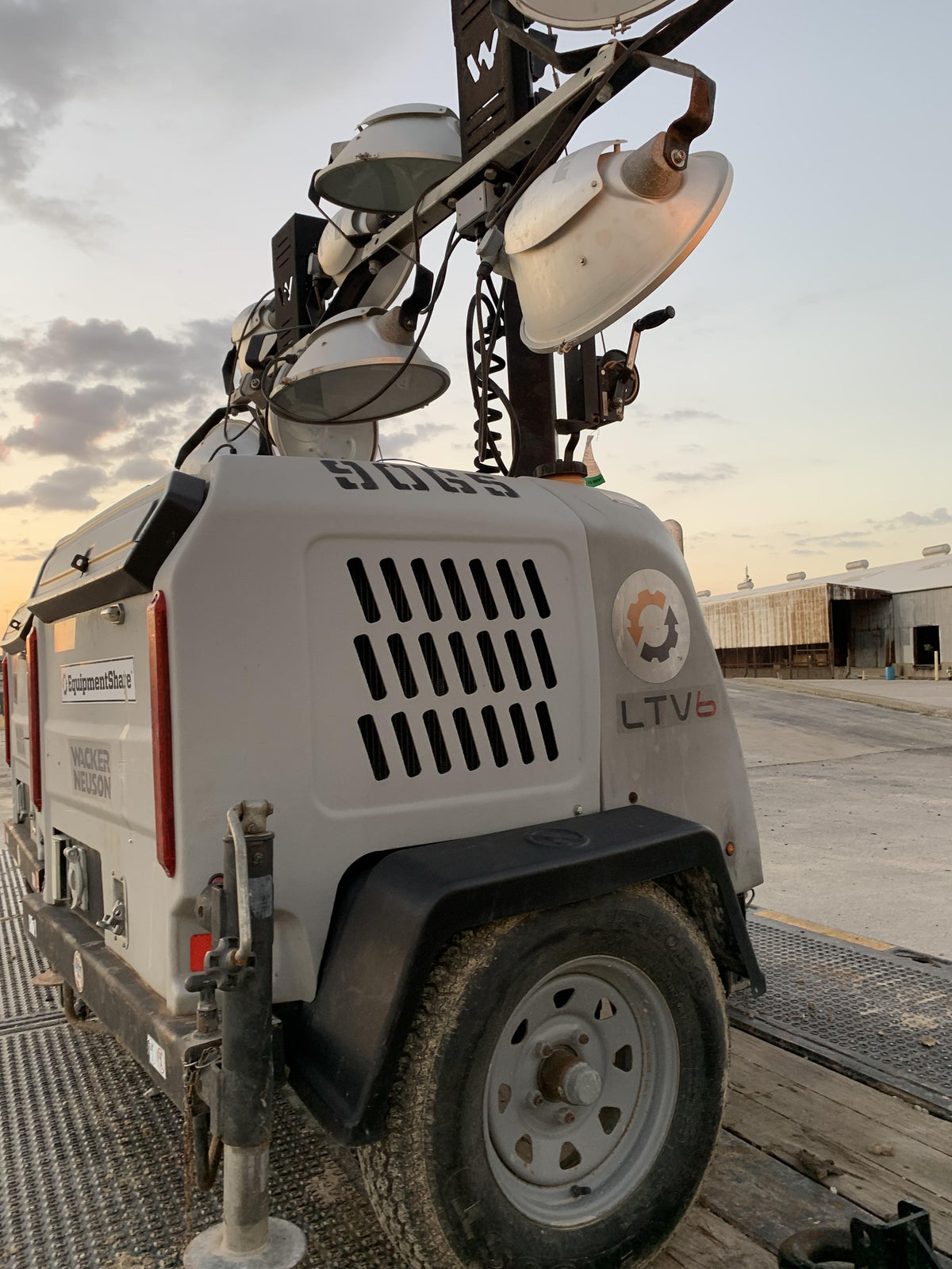 Wacker Neuson LTV6K-MH Wacker Neuson LTV6L Towable Light Tower
