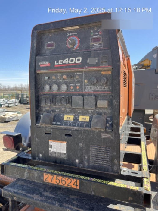 2022 Lincoln Electric LE400 Kubota V1505, Trlr, Cable Rack, Light Kit, ES Decals, T3