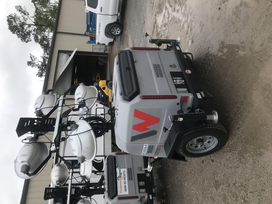 2019 Wacker Neuson LTV6L-MH Wacker Neuson LTV6L Mobile Light Tower w/Fuel Level Sensor Installed