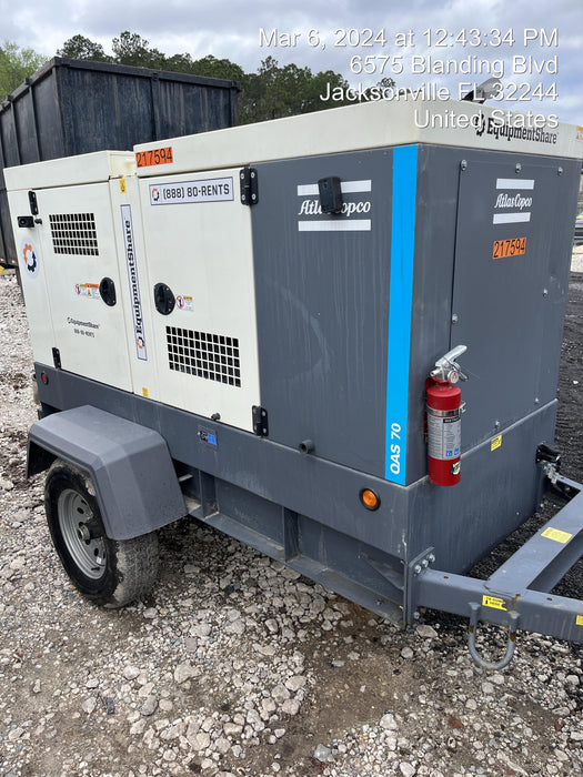 2022 ATLAS COPCO QAS 70