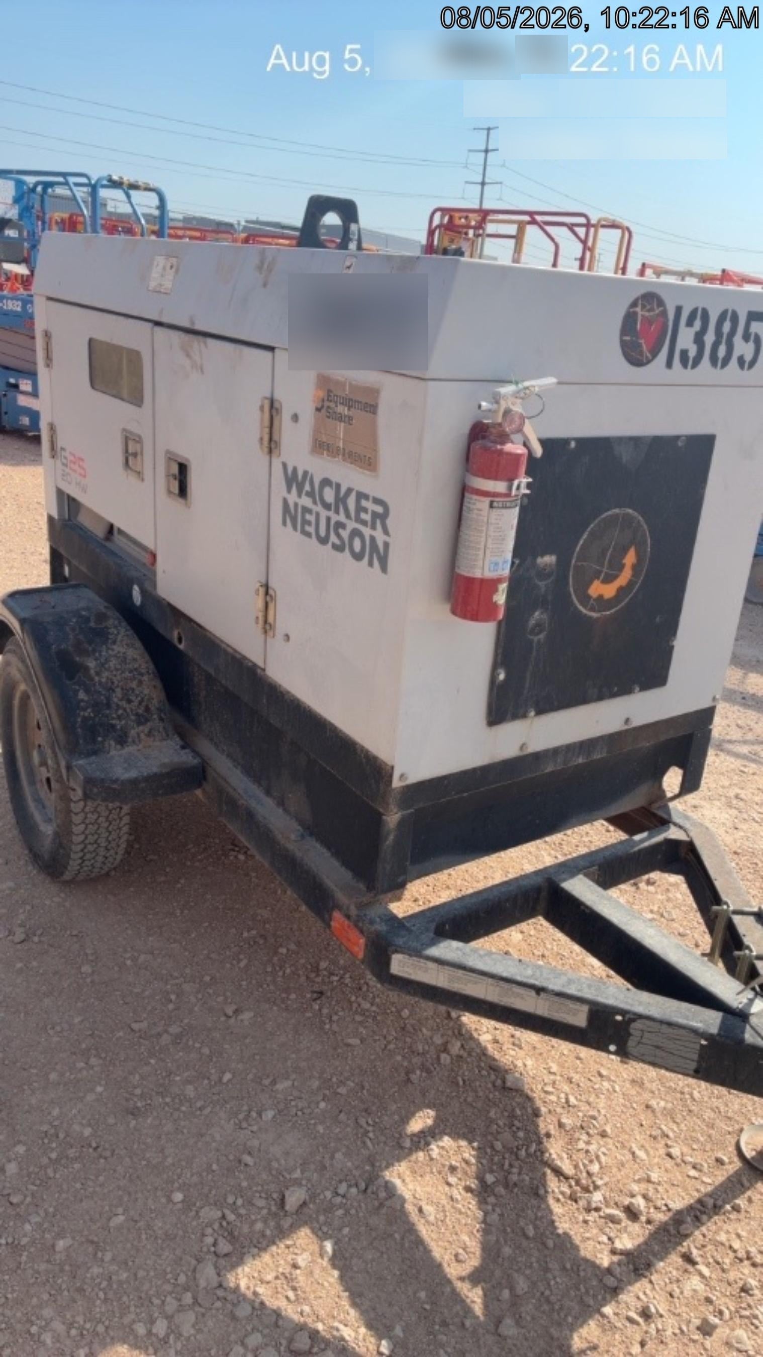 2018 WACKER NEUSON G25