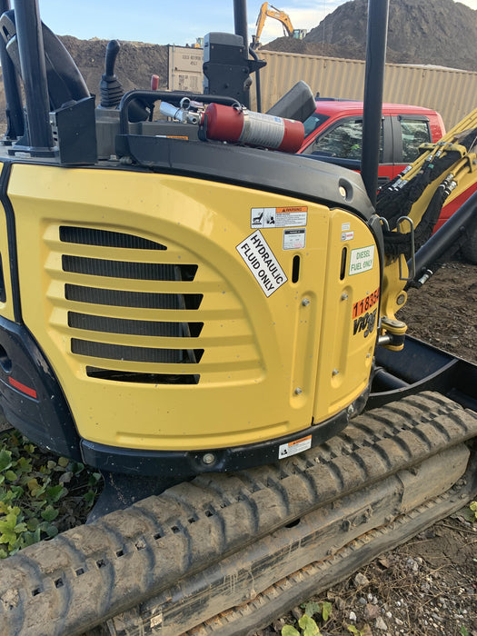 2020 Yanmar ViO35PR Open ROPS / Rubber Track / NO COUPLER