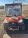 2022 Kubota RTV-X1140W-H Plastic Canopy, Windshield Acrylic Clear, LED Strobe Light, Wire Harness Kit, Back up Alarm