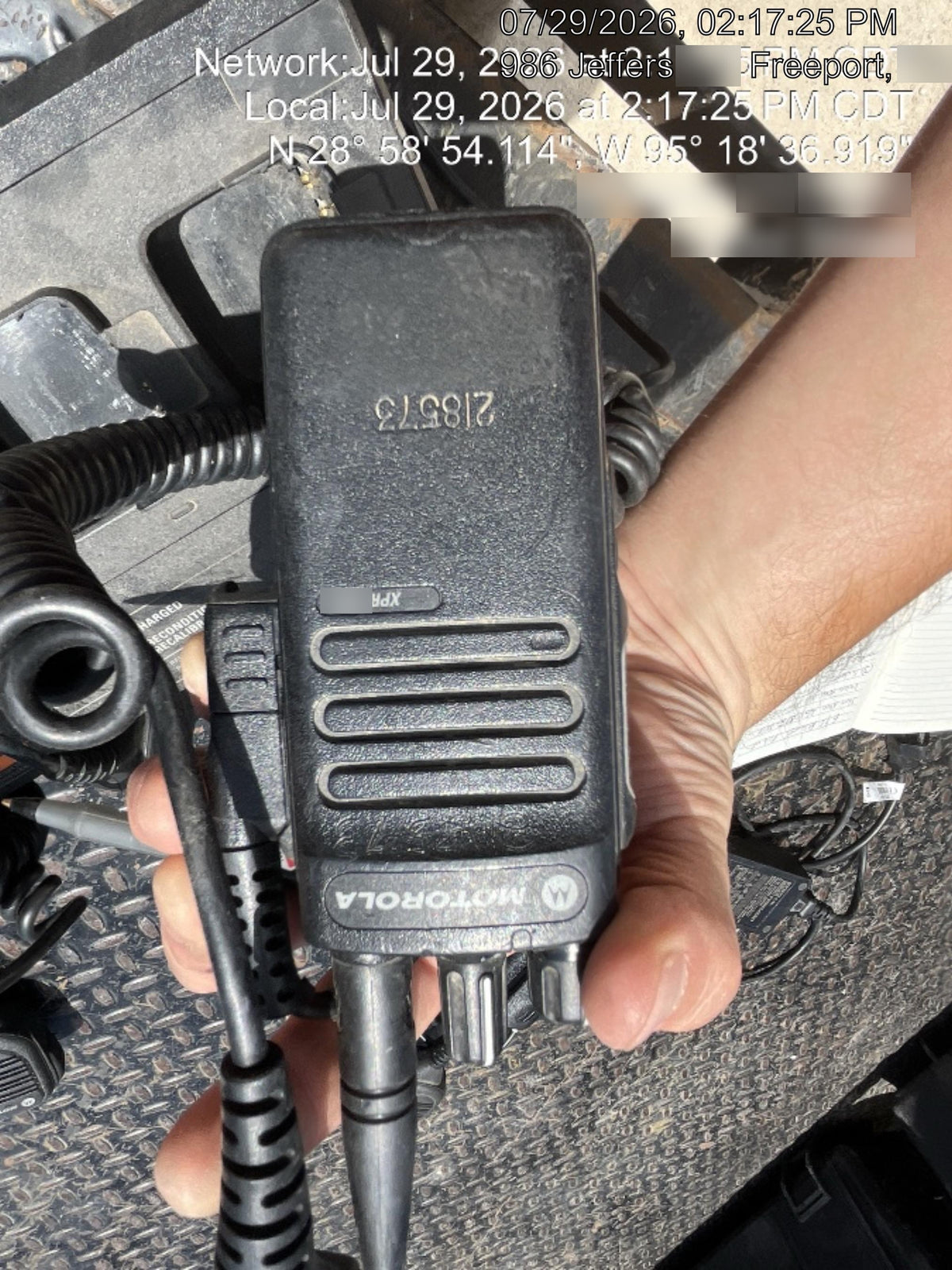 2022 MOTOROLA XPR3300E