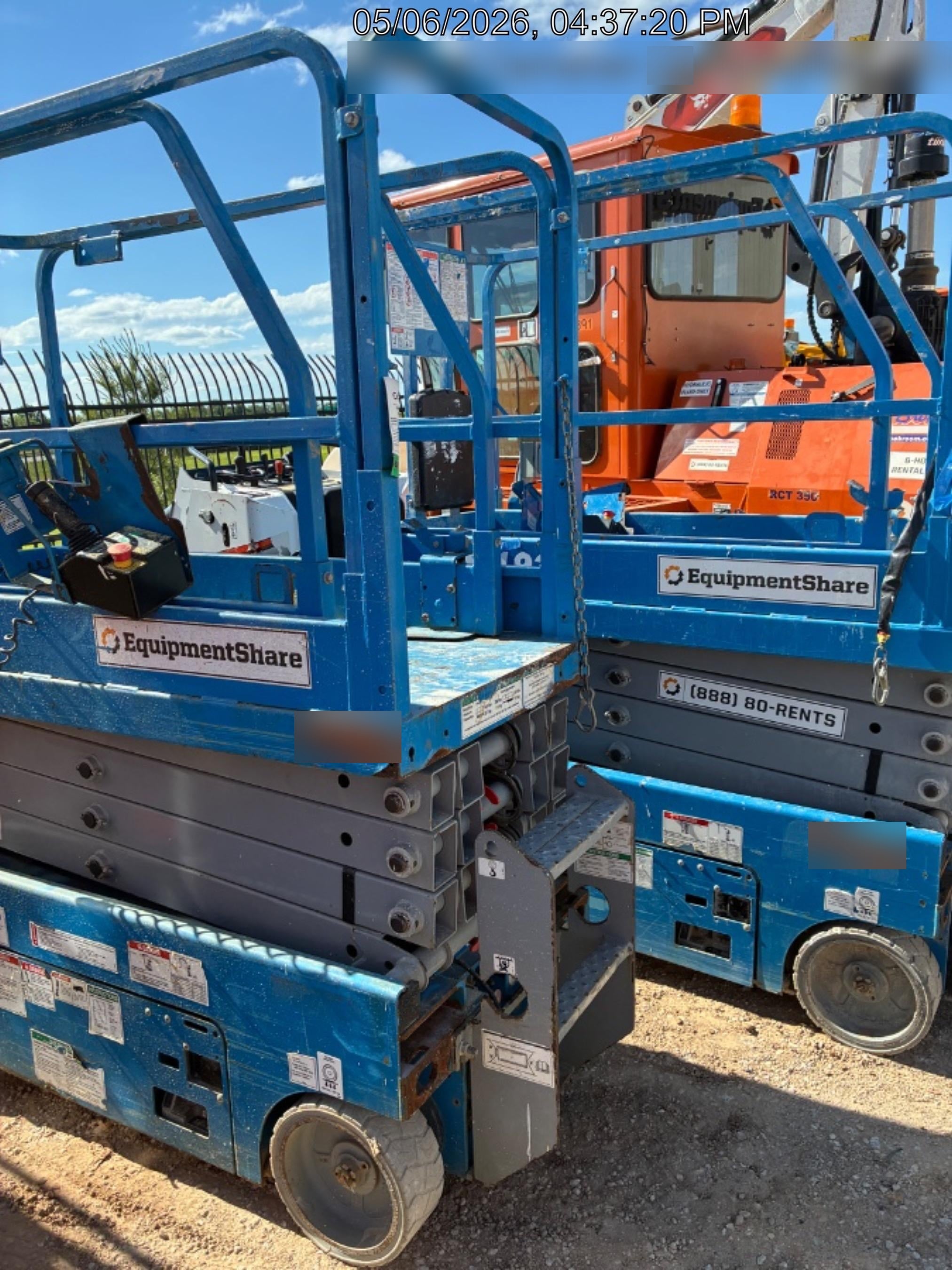 2019 Genie GS-1930 Fixed Rails with Chain Entry
