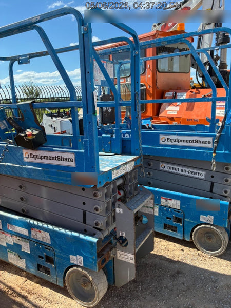2019 Genie GS-1930 Fixed Rails with Chain Entry