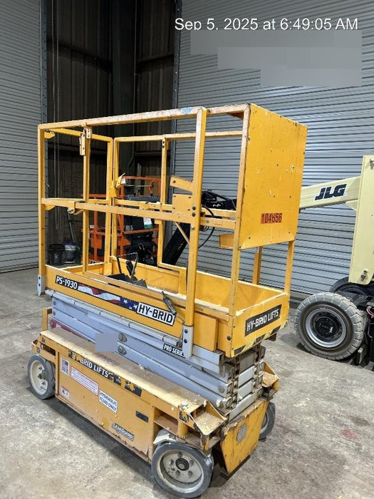 2020 Hy-Brid PS-1930 Pro Series - 19' Scissor Lift, LCS
