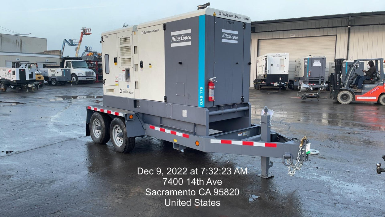 2022 ATLAS COPCO QAS 175