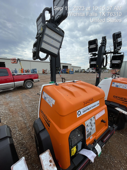 2023 Generac MLT2 Diesel, Flex Switch 120V Input, Powerzone Controller, (4) 320W LED Lights, 4kW Generator, 39.9 Gal Fuel Tank, 2" Ball, T3