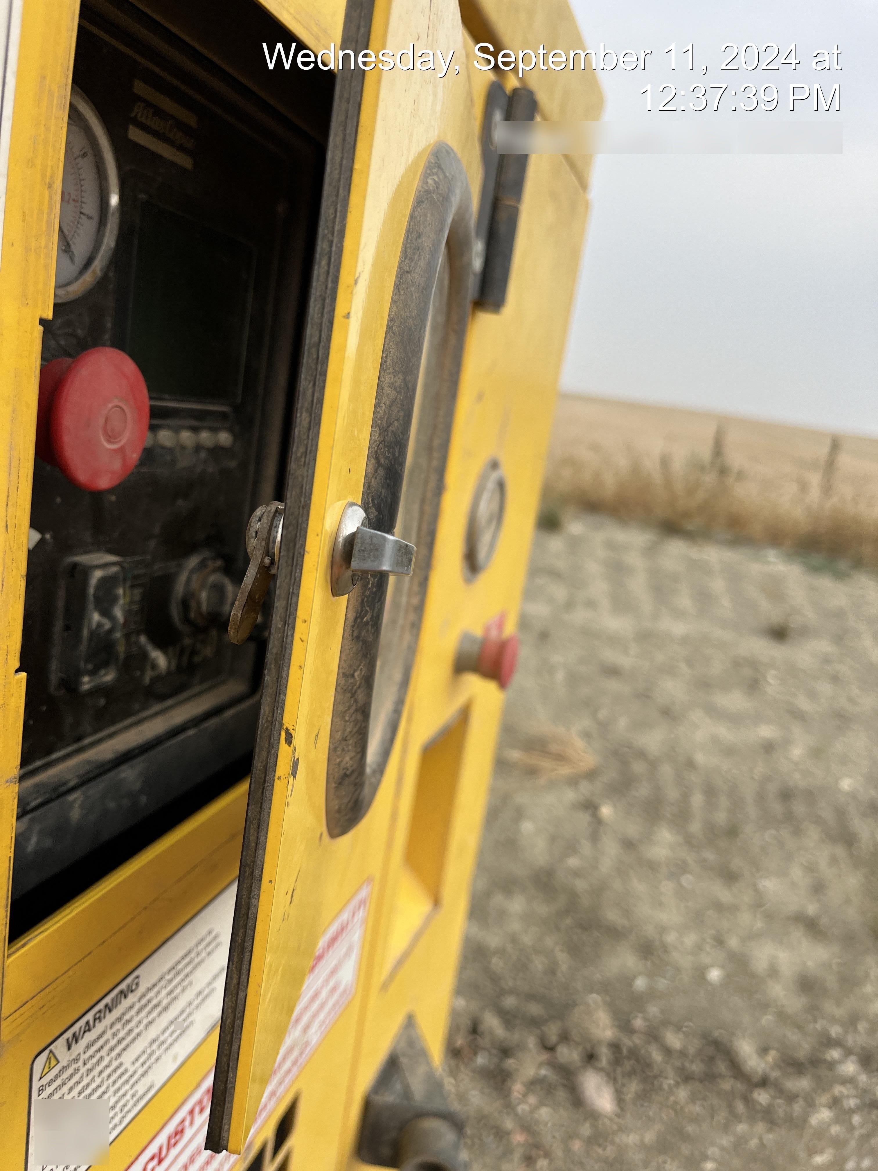 2020 ATLAS COPCO PAS 100 HF CS Enclosed