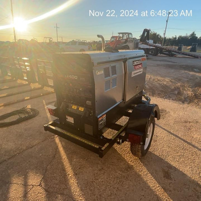 2024 Lincoln Electric LE400 Kubota V1505, Trlr, Cable Rack, Light Kit, ES Decals, T3