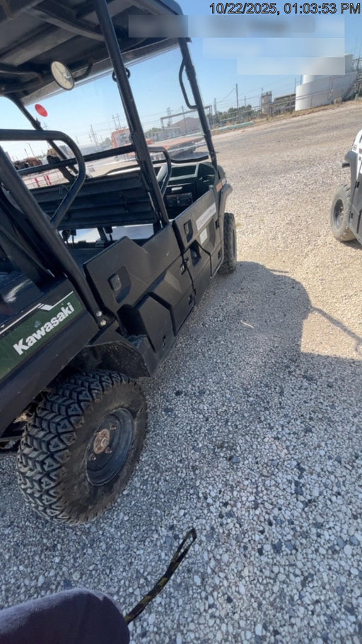 2018 Kawasaki Mule PRO-DXT Kawasaki Mule 4x4 Diesel UTV w/Hard Top, Windshield, Beacon, Backup Alarm, ES Keypad/Hardware Installed