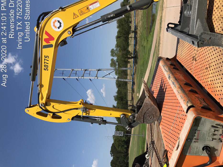 Wacker Neuson EZ36 Canopy unit with one Bucket