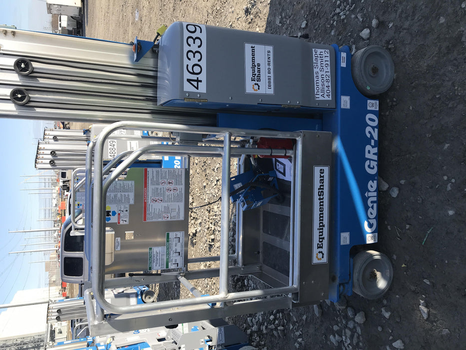 2019 GENIE GR-20