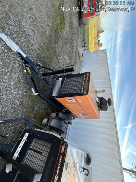 2021 Lincoln Electric Vantage 549X Ready Pak 3, ORANGE (includes trailer, cable rack, fender light kit)
