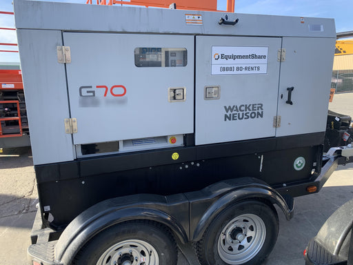 2020 WACKER NEUSON G70