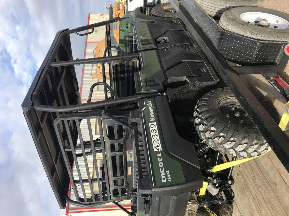 2019 Kawasaki Mule PRO-DXT Standard Options, Backup Alarm, Beacon, Plastic Hard Top, Poly Windshield, Horn Kit