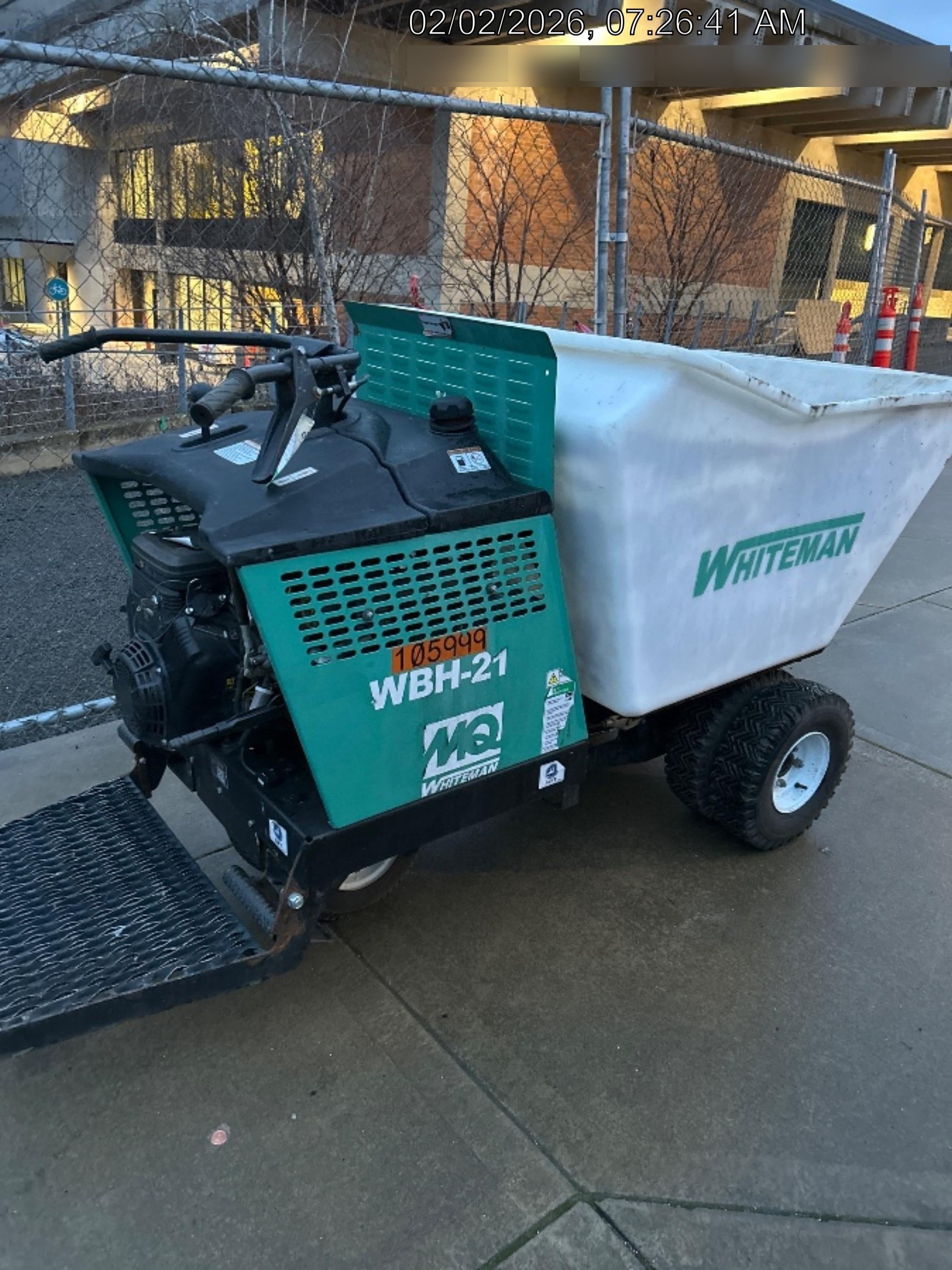 2020 MULTIQUIP WBH-21EF