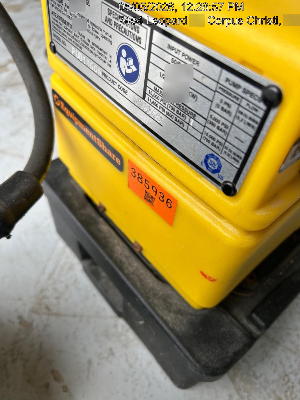 2024 ENERPAC PUD1100B