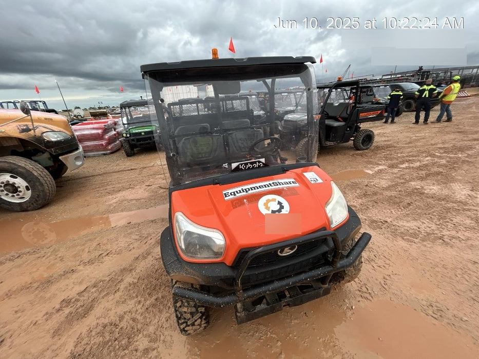 2019 Kubota RTV-X1140W-H 4WD, LED Strobe, Windshield Tempered Glass, Plastic Canopy, Wire Harness Kit, Backup Alarm
