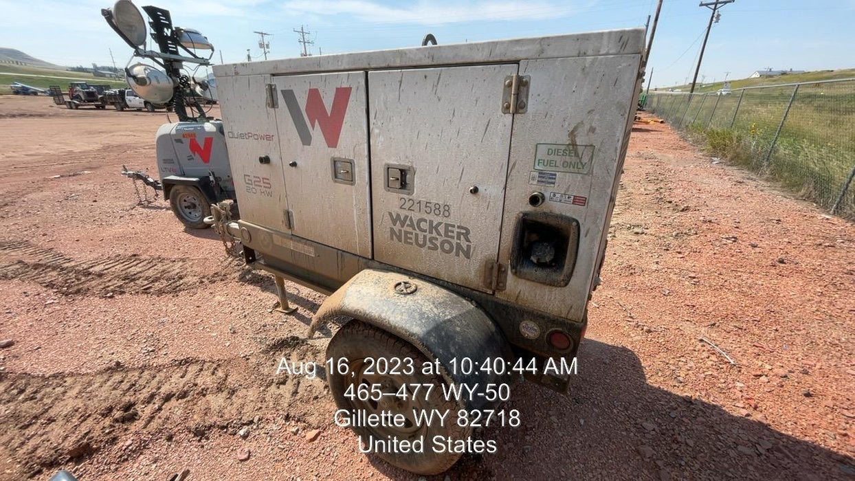 2022 WACKER NEUSON G25