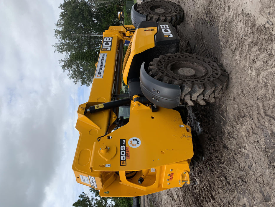 2020 JCB 509-42 Canopy, Solid Tires, Work Lights, Beacon, Aux Hydraulics, Back up Alarm, Lifting Eye, ES Decals